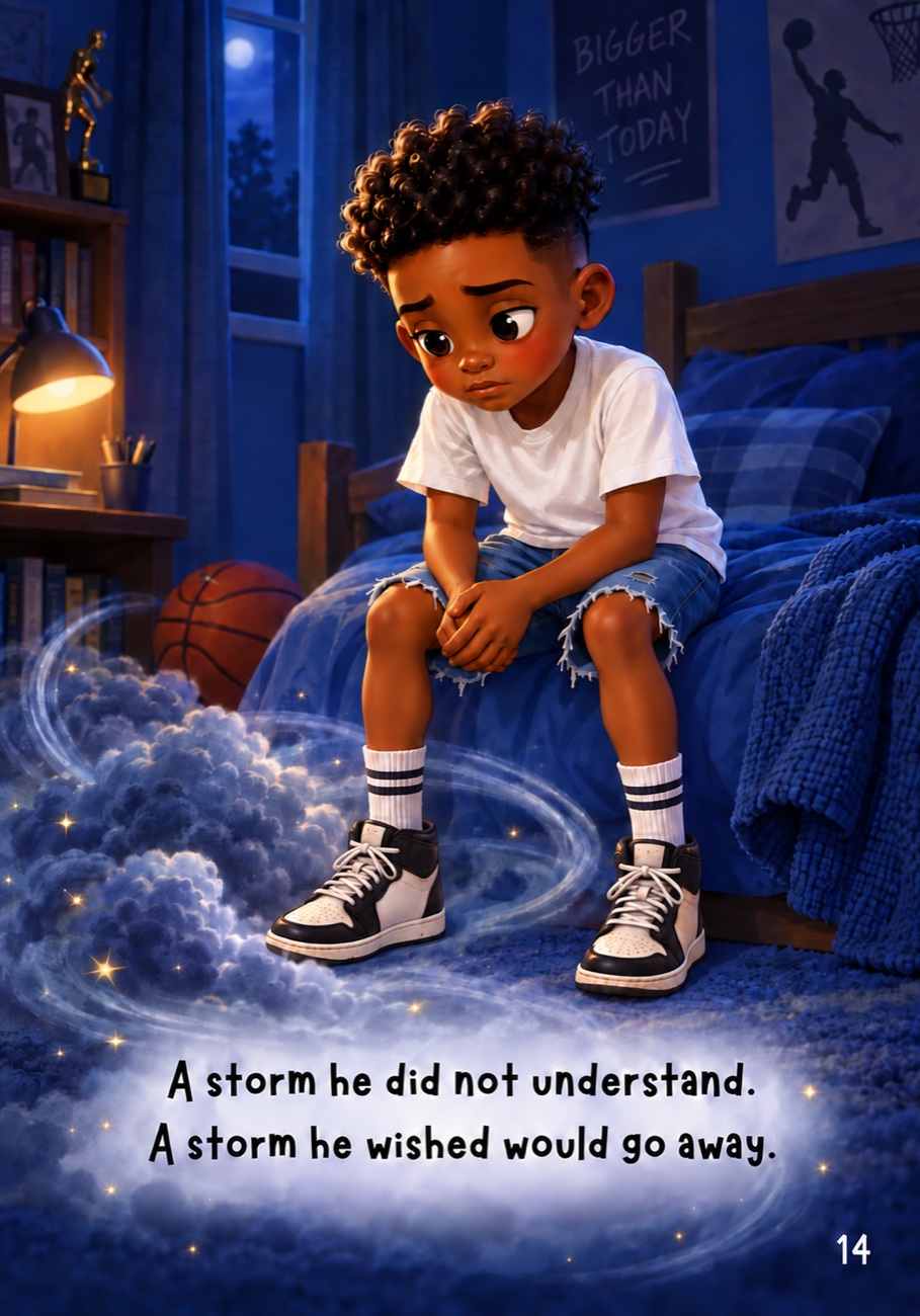 Interior page: a storm he did not understand
